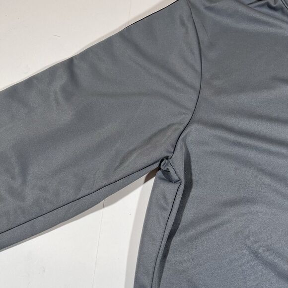 Nike Full Zip Grey Training Track Jacket Performance Fabric Men's Large Tall LT - Picture 5 of 12